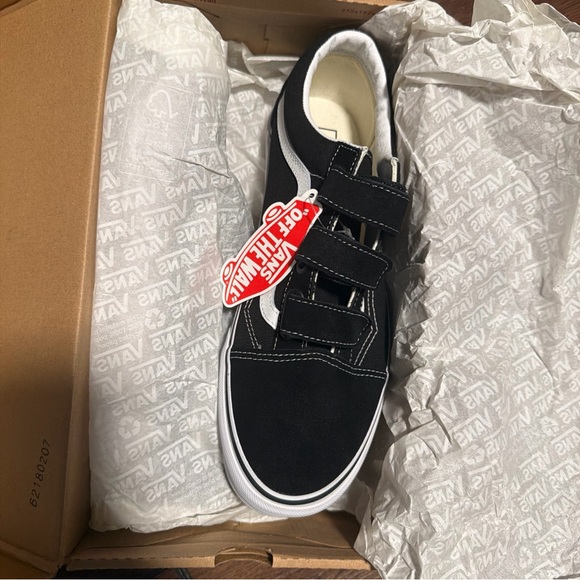 Vans Old Skool V Unisex Men's/Women's Black/White Skate Shoes Size 11 Men - Picture 2 of 7